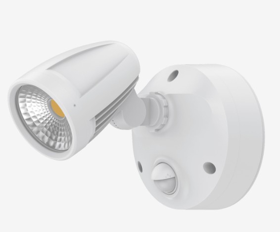 MURO-MAX 16W WITH SENSOR WHITE SPOTLIGHT IP65